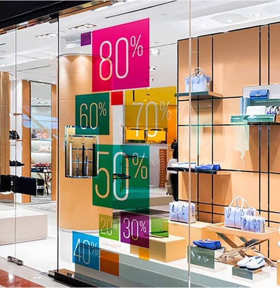 Habillage Vitrine